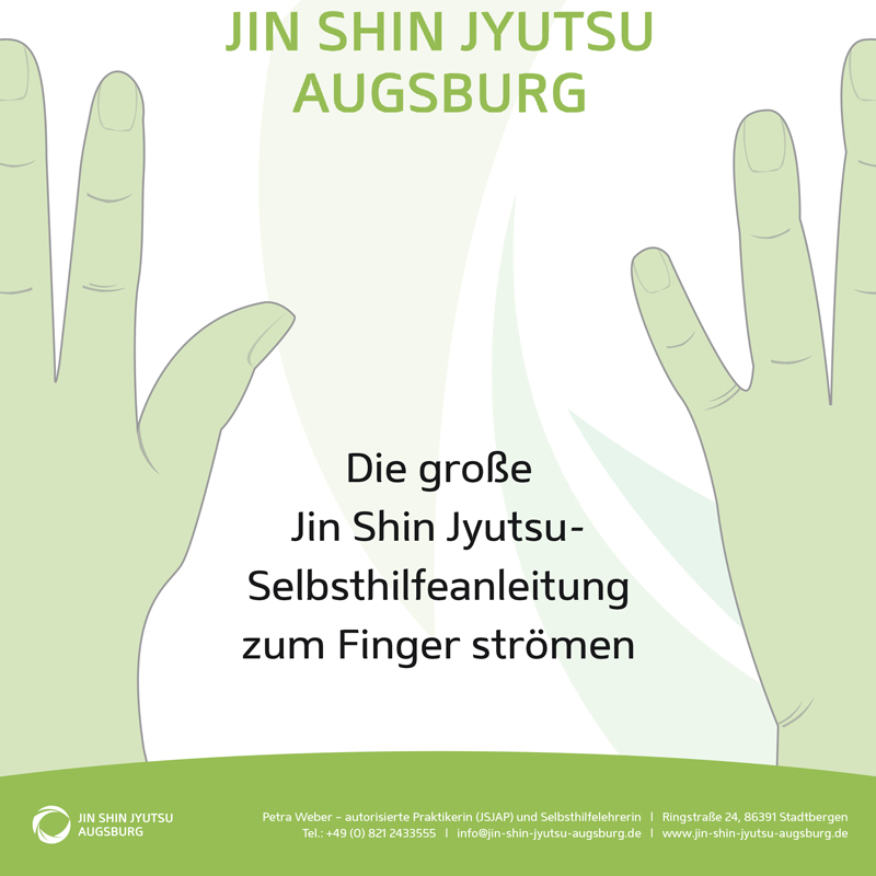 Beitragsbild der Jin Shin Jyutsu-Anleitung zum Finger strömen